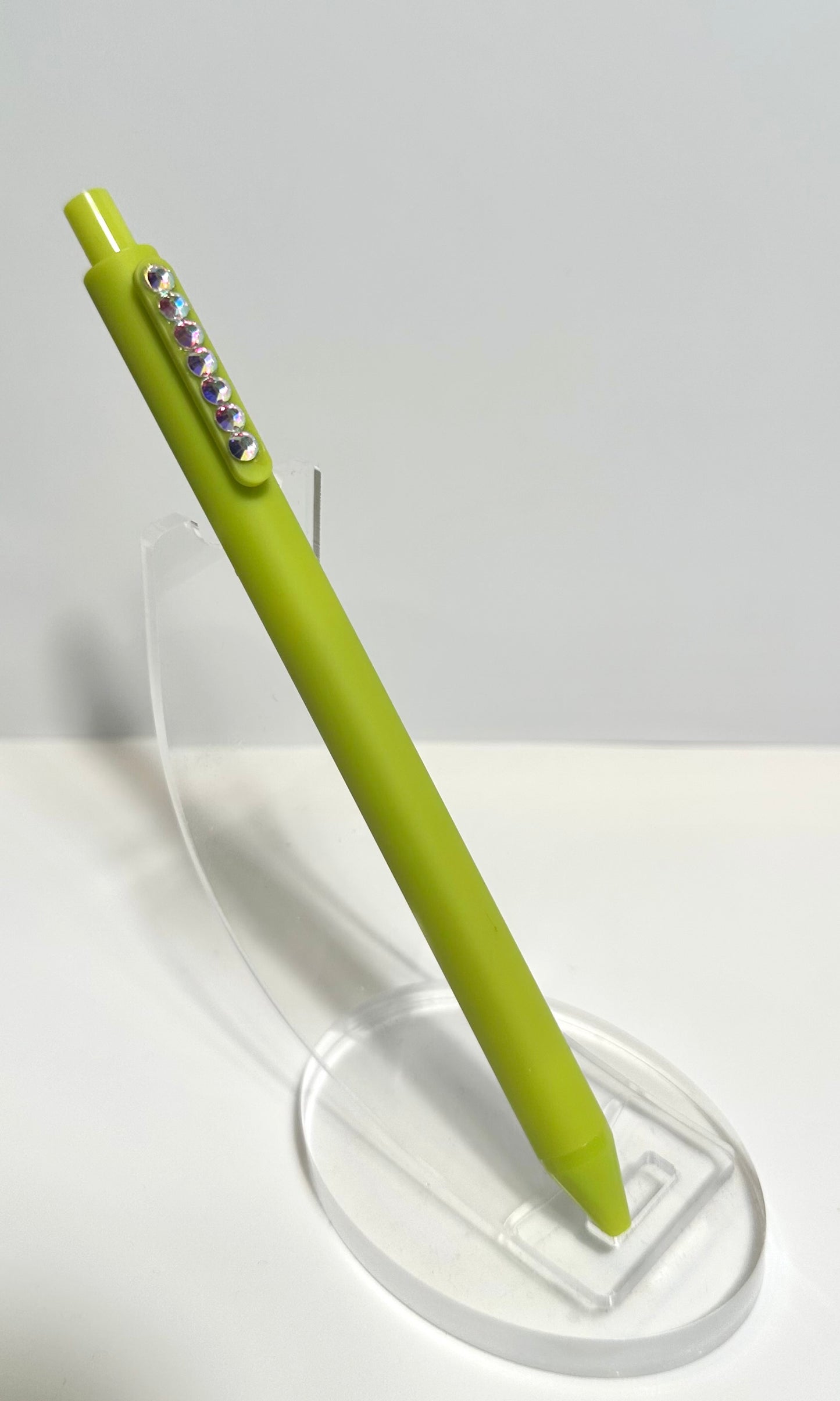 Rhinestoned colored ink gel, Pens set of 6.