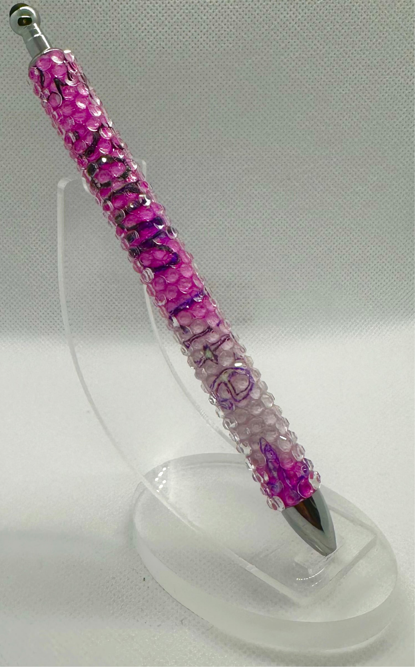 Pink scrub life pen