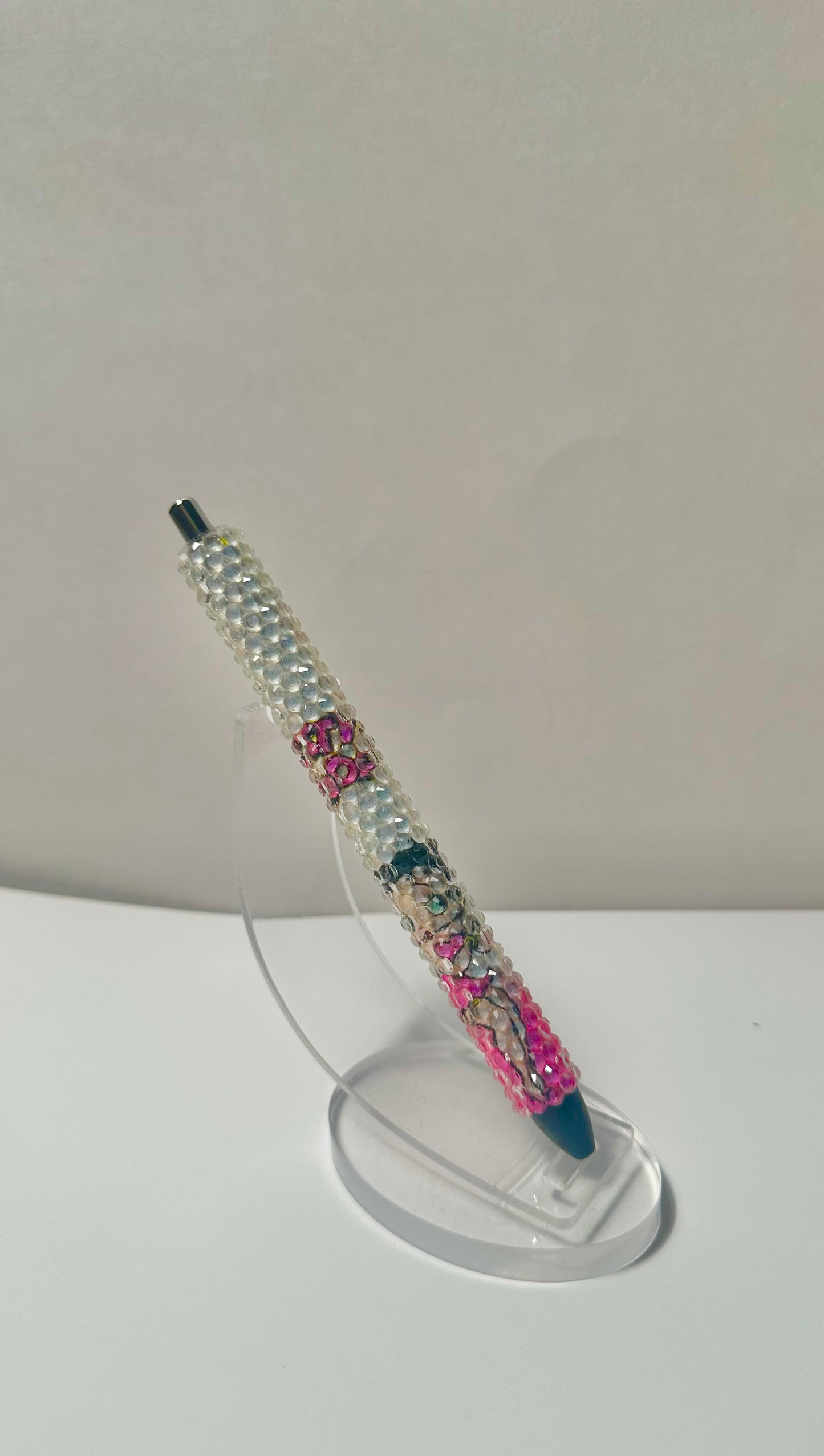 Rhinestoned Betty boop pen