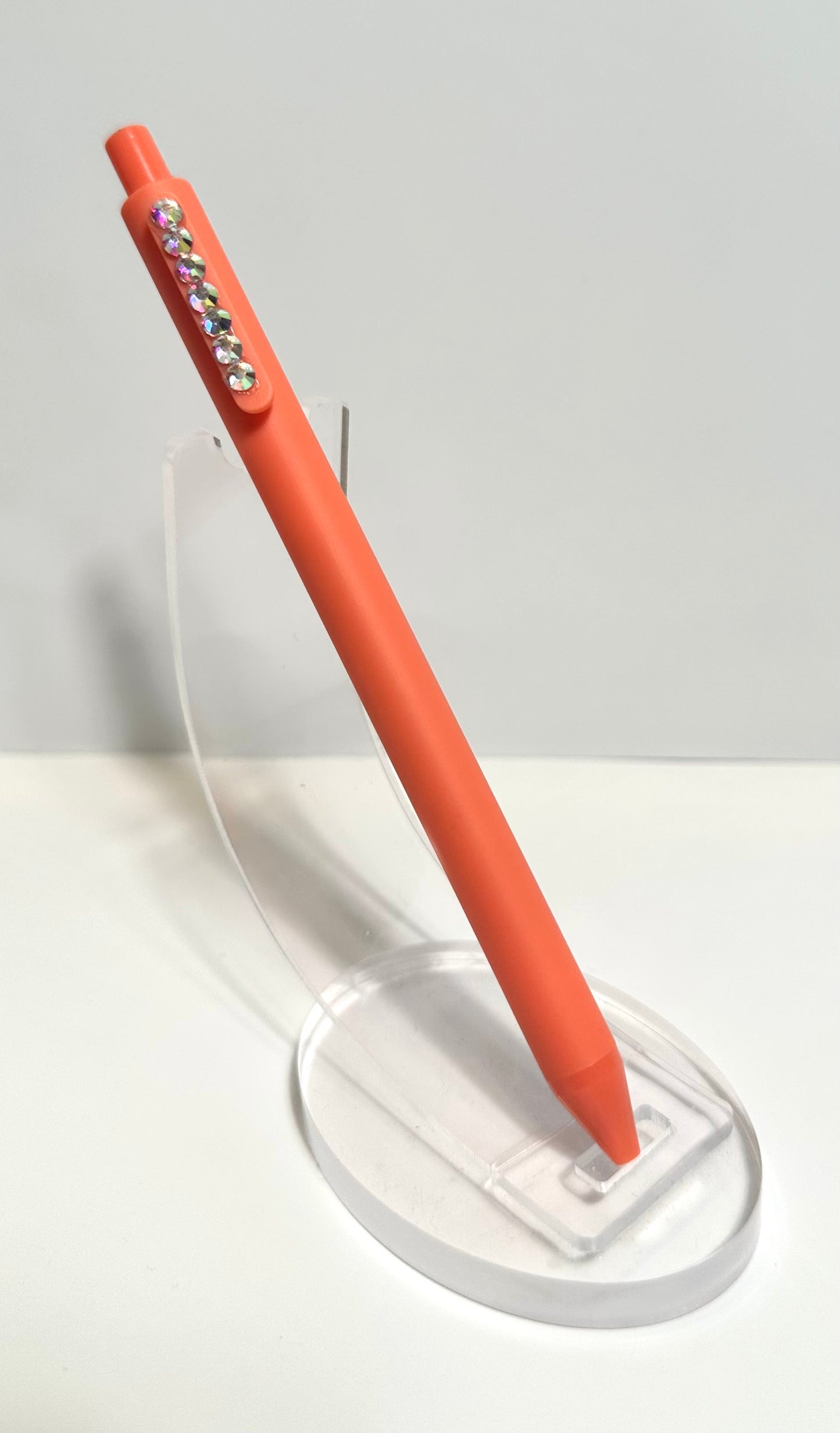 Rhinestone colored ink gel, pens, set of six