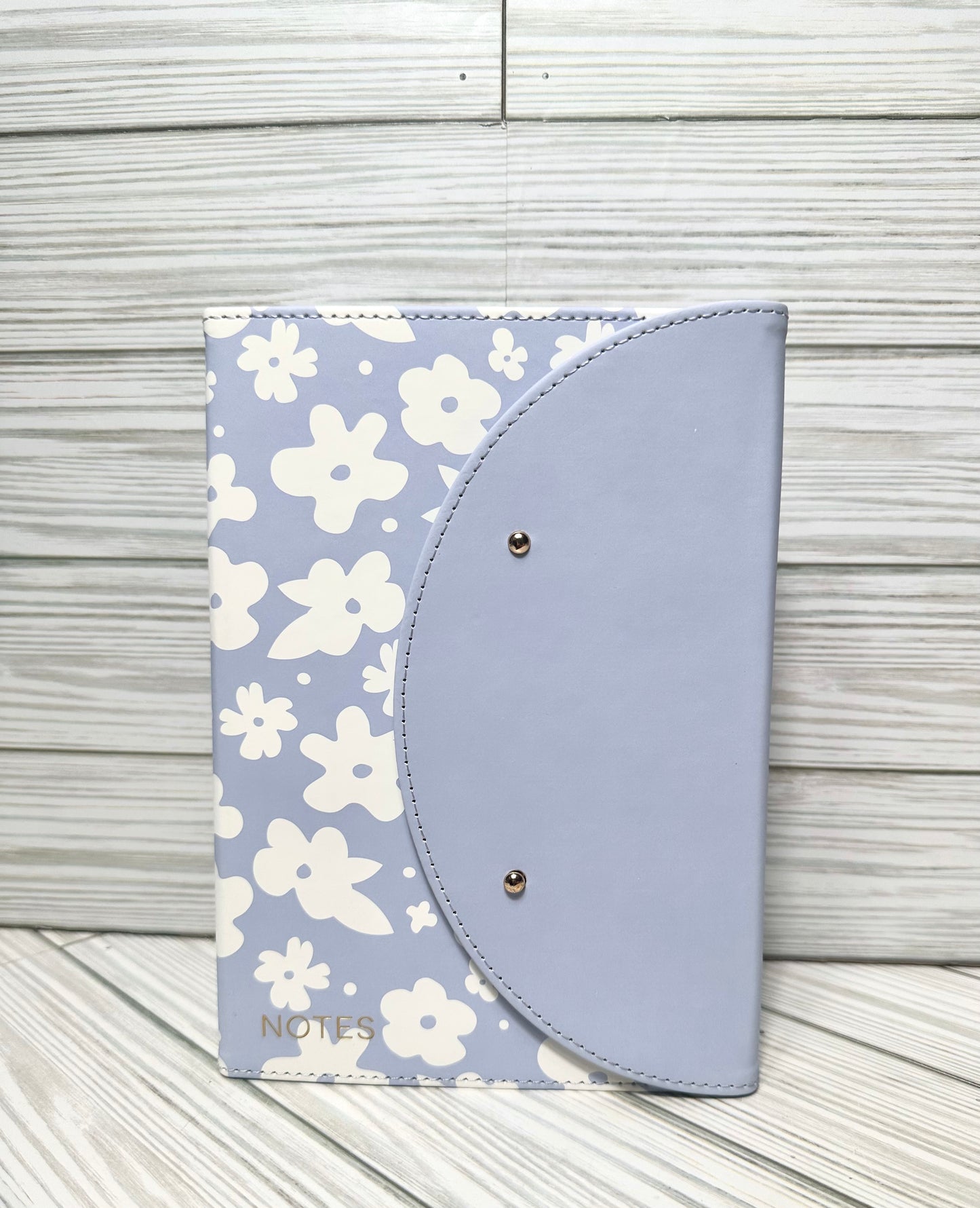 Daisy and Strawberry Button Notebook